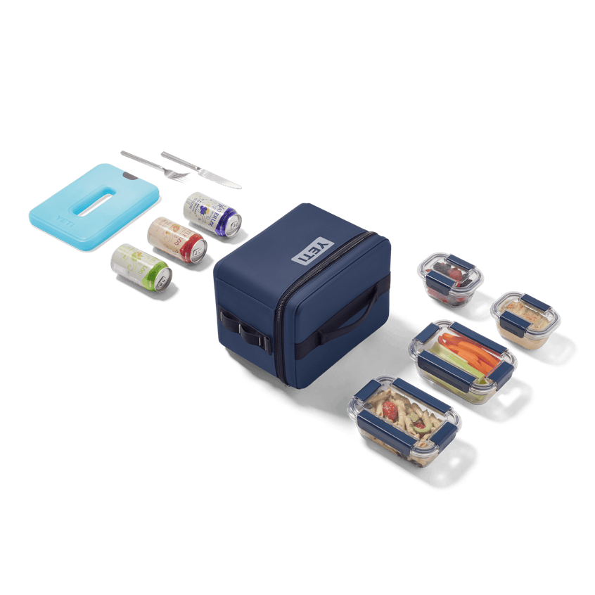 YETI Daytrip® 9L Insulated Box Site Studio Soft Coolers Daytrip Box 9L Classic Navy Laydown Prop 392 B 2400x2400 YETI Cooler Shop