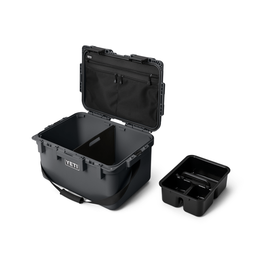 YETI Loadout® GoBox 30 Gear Case W 220027 site studio Loadout GoBox 30 Charcoal 3qtr Open 1296 Primary B 2400x2400 YETI Cooler Shop