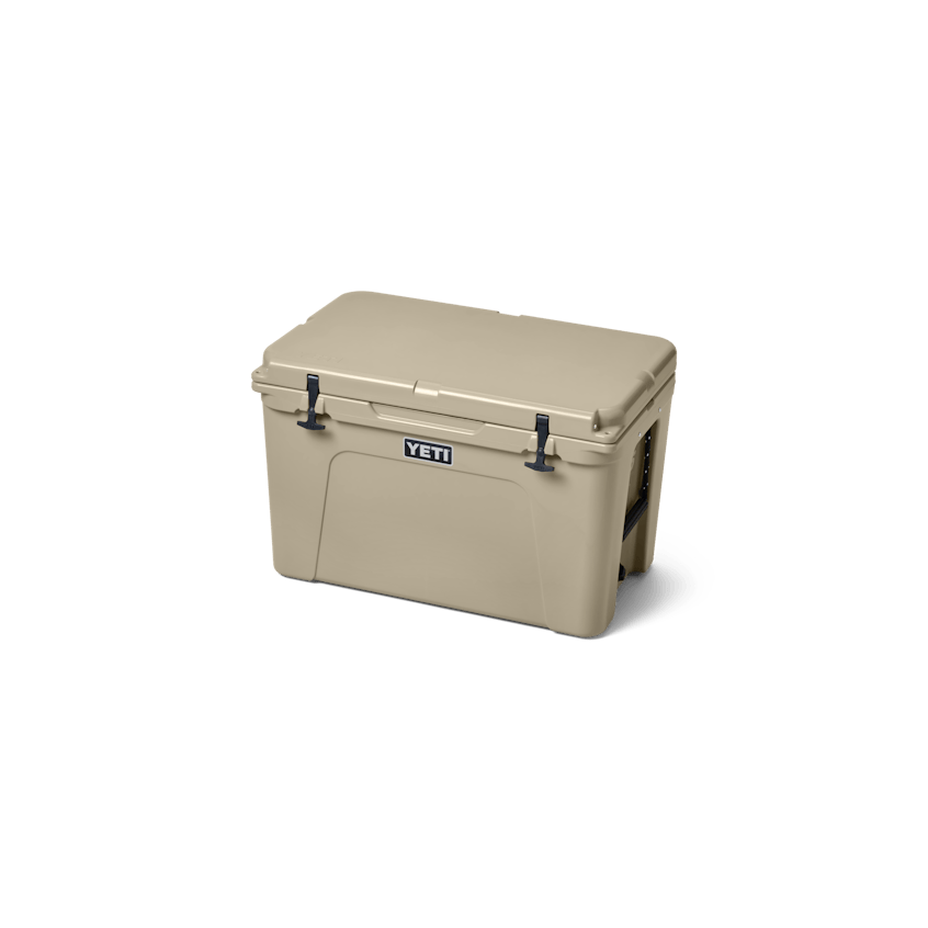 YETI Tundra® 105 Hard Cooler W site studio cooler capacity Tundra 105 Tan 3qtr Lid Down 3159 Primary B 2400x2400 yeticoolershop.com