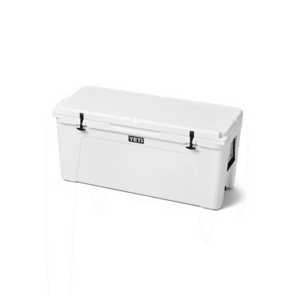 YETI Tundra® 160 Hard Cooler W site studio cooler capacity Tundra 160 White 3qtr Lid Down 3142 Primary B 2400x2400 yeticoolershop.com