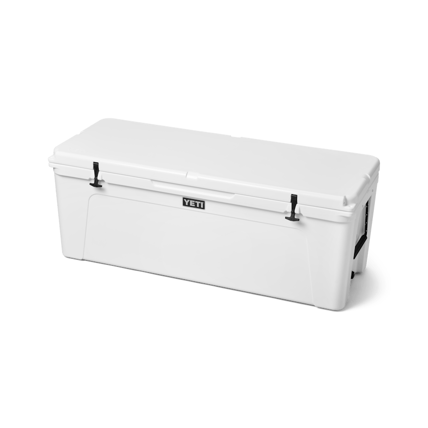 YETI Tundra® 250 Hard Cooler W site studio cooler capacity Tundra 250 White 3qtr Lid Down 3134 Primary B 2400x2400 yeticoolershop.com