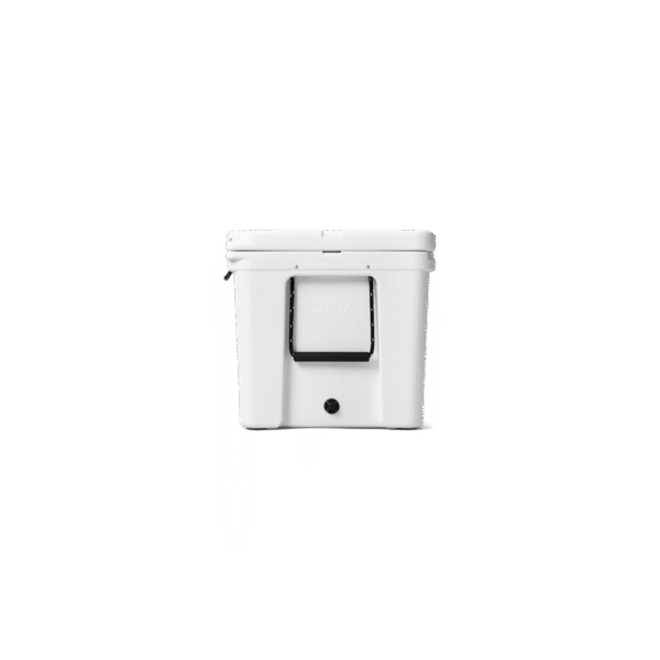 YETI Tundra® 250 Hard Cooler W site studio cooler capacity Tundra 250 White Side 3038 Primary B 2400x2400 yeticoolershop.com