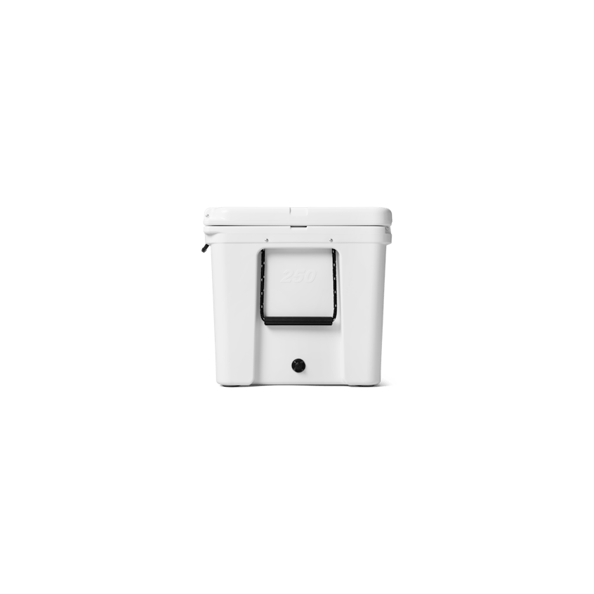 YETI Tundra® 250 Hard Cooler W site studio cooler capacity Tundra 250 White Side 3038 Primary B 2400x2400 yeticoolershop.com