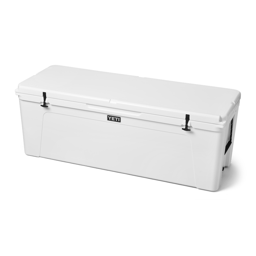YETI Tundra® 350 Hard Cooler W site studio cooler capacity Tundra 350 White 3qtr Lid Down 3132 Primary B 2400x2400 yeticoolershop.com